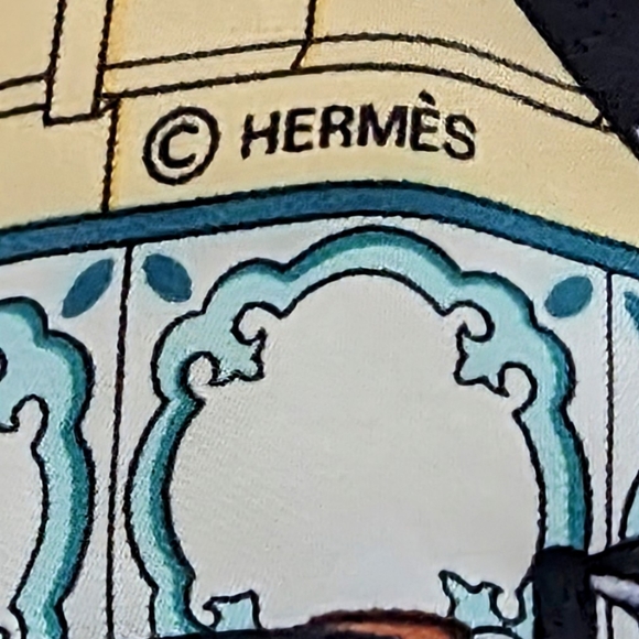 HERMÈS scarf “Real Escuela Andaluza” by Hubert de Watrigant - Picture 5 of 6